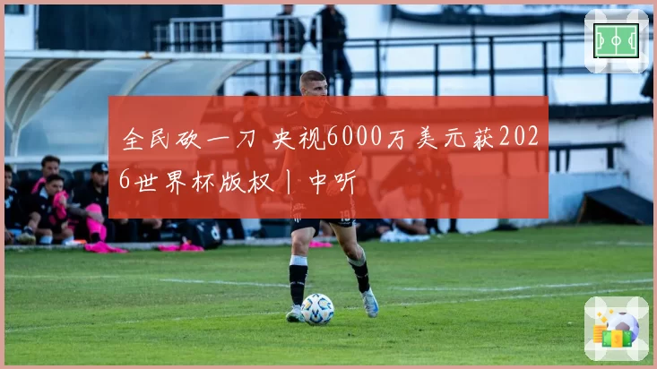 全民砍一刀 央视6000万美元获2026世界杯版权丨中听